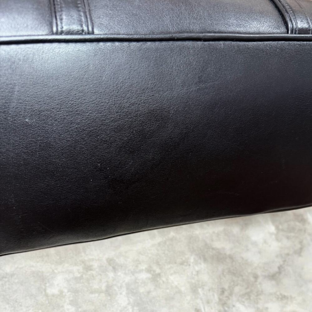 Vintage Coach 7515 Hamptons Leather Business Carryall Bag - Picture 9 of 11